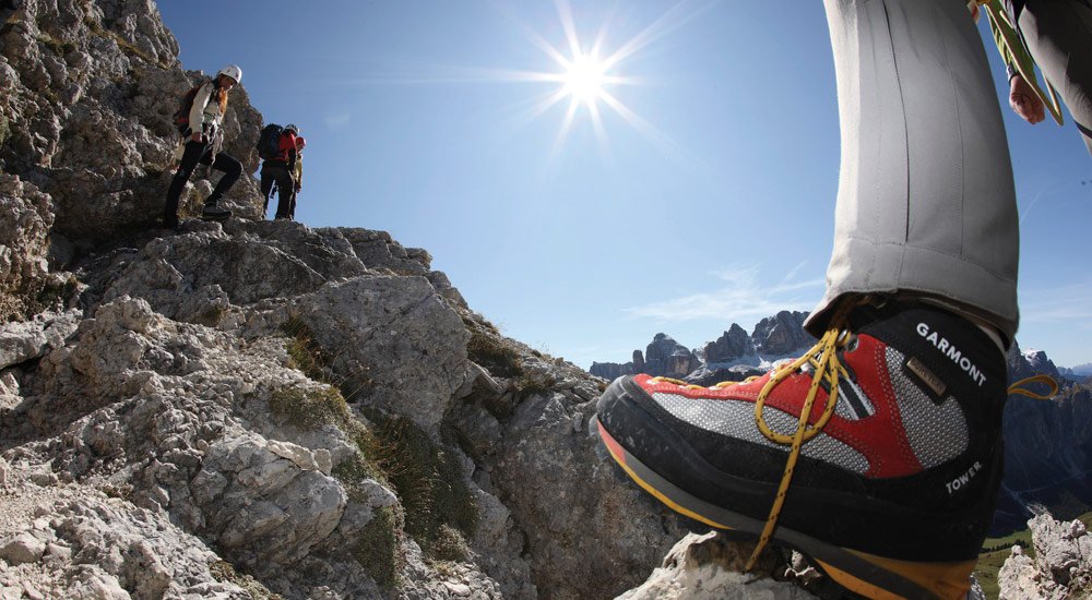 Klettern in den Dolomiten